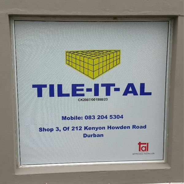 One Way Vision Signage